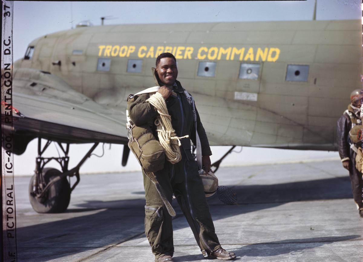 Lt. Clifford Allen during Operation Fire Fly